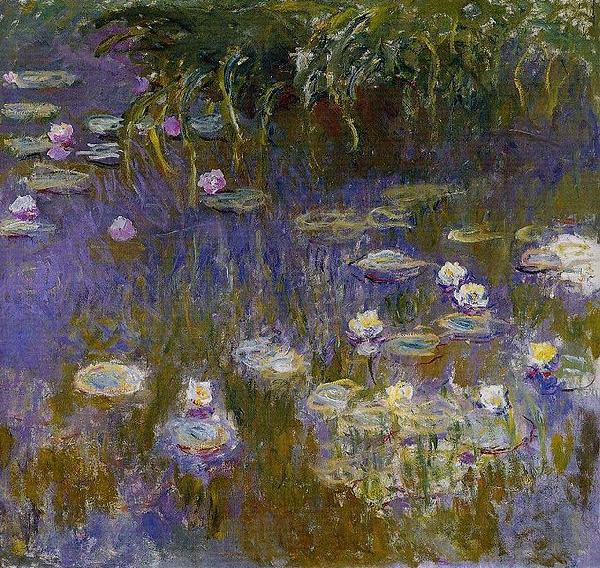Claude Monet Water Lilies, 1914-1917 Spain oil painting art